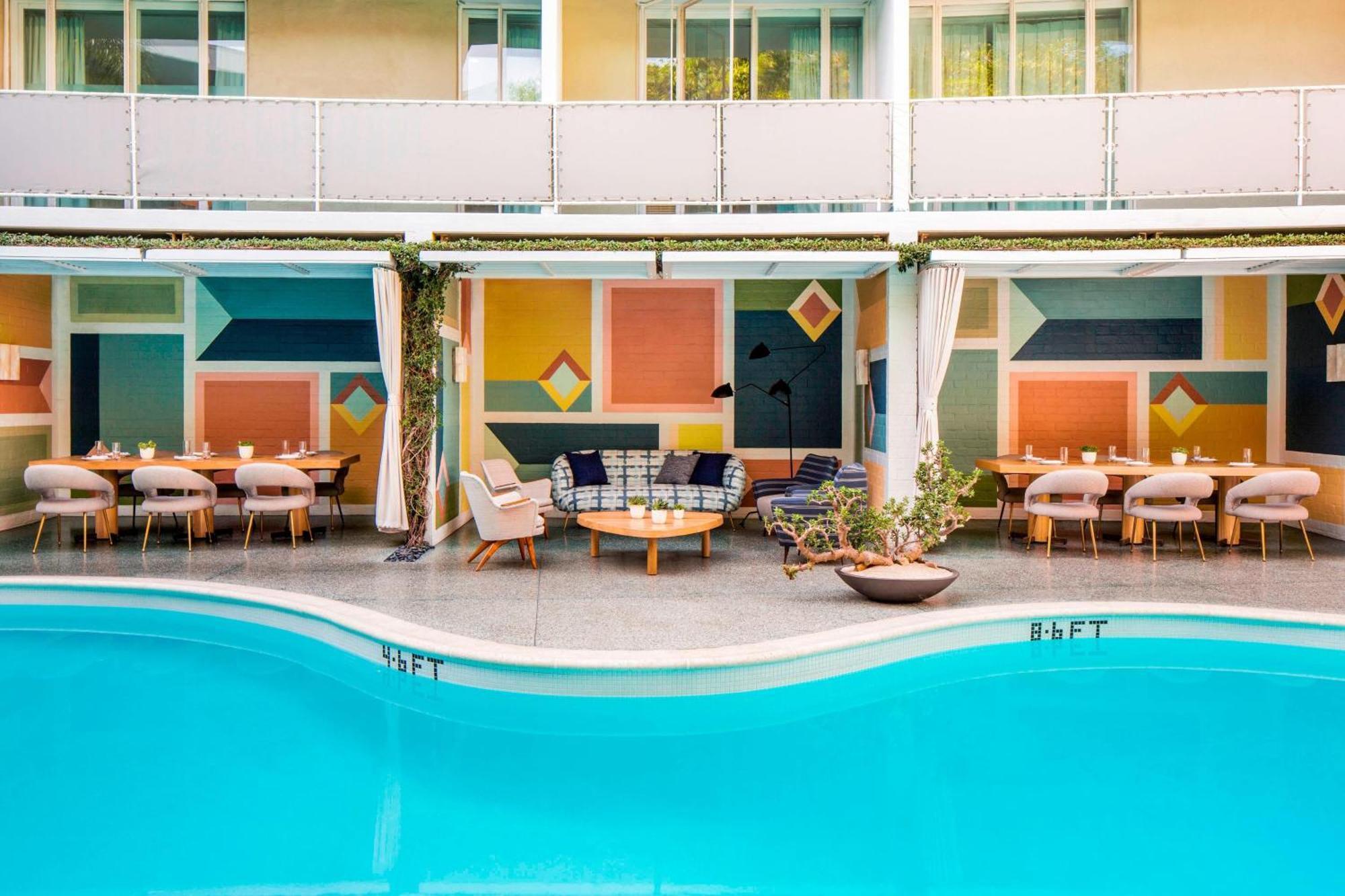 Avalon Hotel Beverly Hills, A Member Of Design Hotels Лос Анджелис Екстериор снимка